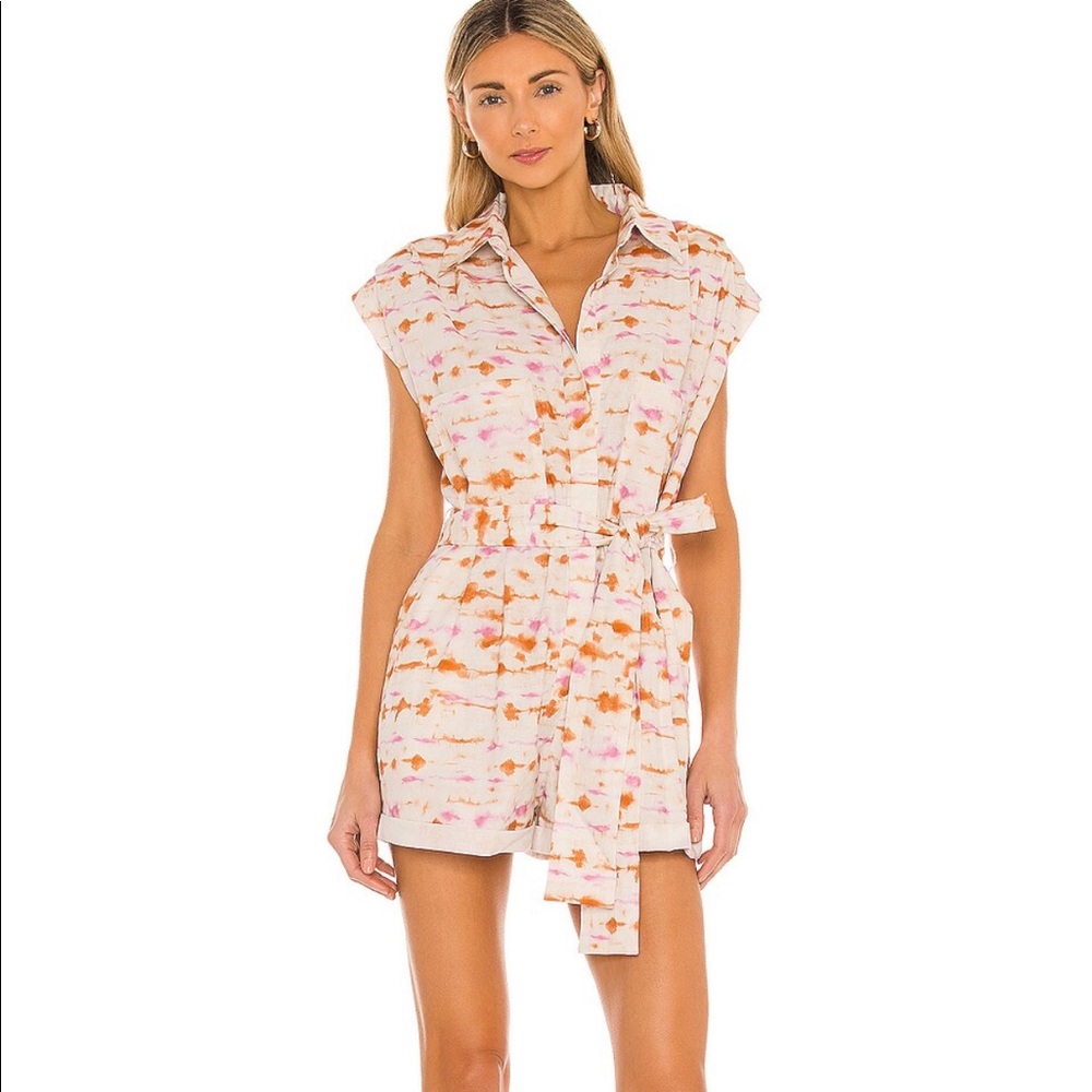 BLANKNYC tie tied romper, XS